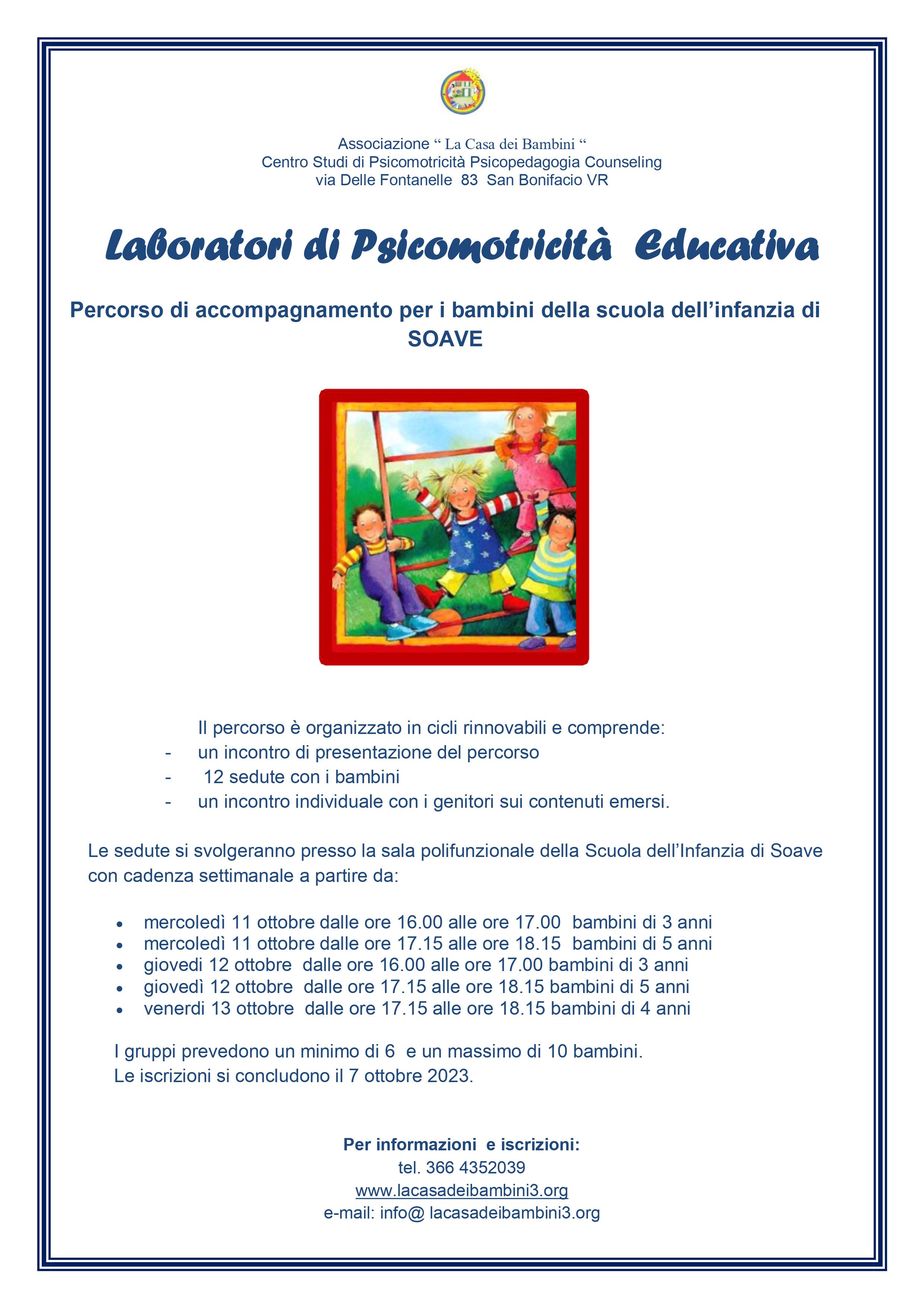 Psicomotricità Padova. Corso di psicomotricità bambini 2 ai 15 anni.