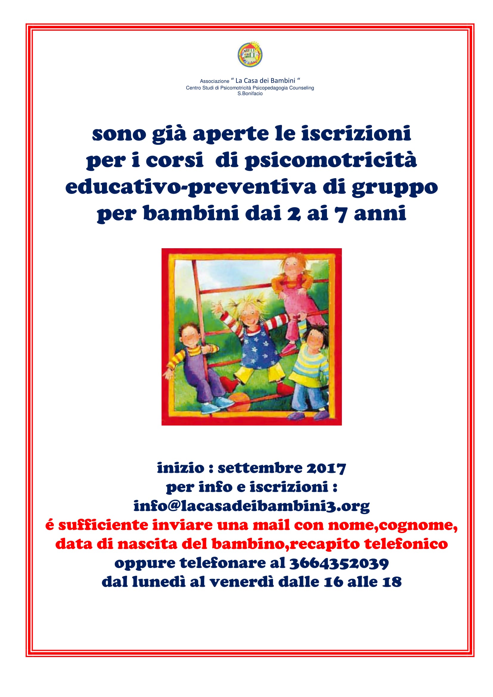 Psicomotricità Padova. Corso di psicomotricità bambini 2 ai 15 anni.